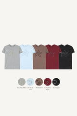 Check Star Applique T-shirt