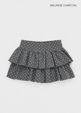 [MADE] Mureal Dot Cancan Skirt Pants