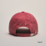 'HAPPINESS' Deep Cherry Pink Ball Cap
