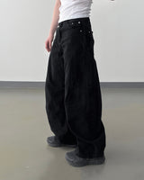 OVRUNE Panel Curved Cotton Pants
