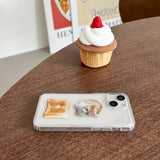 Cat bread gel hard case