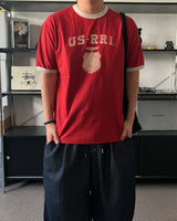 ADカラーマッチング リンガー ショートスリーブ Tシャツ