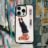 Hip Pixel B-Boy Epoxy Bumper iPhone Case