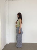 プレッピーレイヤードパンツ (2color)