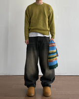 Champer Soft Wool Crop Knit