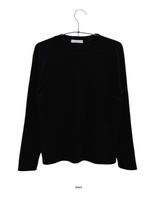 ケアベーシック起毛長袖Tシャツ(6c)