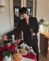 25FW★ [LANARCH] Ring Double Blazer