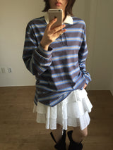 Rugby Stripe Long Sleeve (2color)