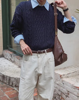 Kaito Cable Loose Fit Knit