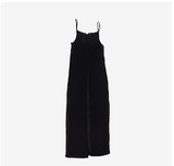 Chatier slit sleeveless dress