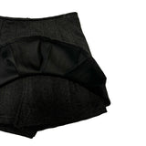 Wool pleated pants skirt