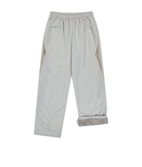 Fleece Lined Nylon Pants / Grey