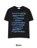 Turren Glitch Lettering Crop Short Sleeve Tee