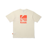ビッグロゴコットンショートスリーブTシャツ【アイボリー】