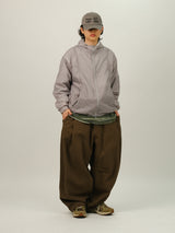 AND Pin-tuck Balloon Pants