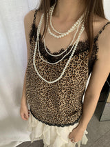 [SUNMI] long layered pearl necklace