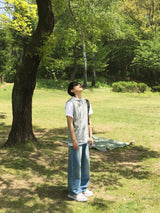 ディアカットウォッシングデニムパンツ4C