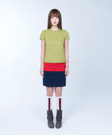 Basic slim top - OLIVE
