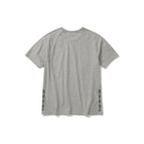 Fiddlehead half T-shirts / Melange gray