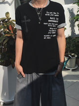 Kalman Waffle Henley Neck Short Sleeve 3C