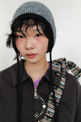 Teak Earflap Beanie (5color)
