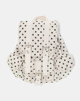 Mookin dot buckle pocket backpack