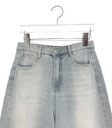 Amity Washing Denim Wide Pants