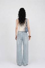HIGH-WAISTED RELAXED WIDE-LEG JEANS (4COLORS!)