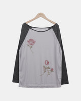 If Floral Long-Sleeve T-Shirt