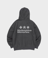 (zp) MMシンボルロゴ2WAYジップアップ (CHARCOAL)