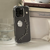 [made]silver rose ver resin case