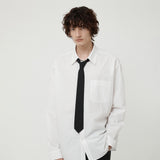 ウォッシュドコットンシャツ WHITE