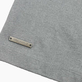 スタッドオフショルダー半袖シャツ_LIGHT GRAY