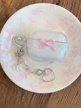 balletcore ribbon earphones case (airpods)