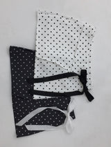 Dot Ribbon Strap Skirt