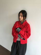 ディーンブークレカラーカーディガン (4 Colors)