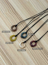Nico Antique Vintage Gemstone Long Necklace
