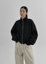 [MADE] Dickyden High Neck Zip-up