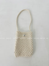 Egg knit mini shoulder bag