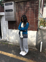 ピーチピンタックジョガーパンツ (7color)