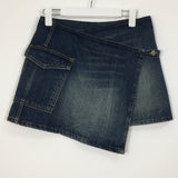 Low layered denim skirt (1color)