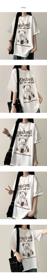 Joy Bear 半袖Tシャツ