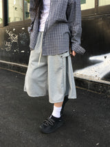 ピンチ サイド スナップ バミューダ パンツ(5c)