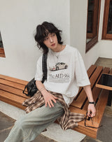Lindell Vintage Old Car Short Sleeve T-Shirt