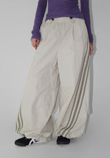 CURVED TRACK NYLON PANTS