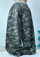 セミワイドバルーンミリタリーパンツ🤎💚