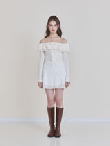 Lina top (Cream)