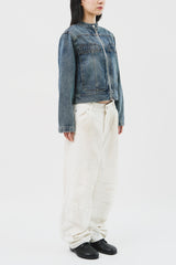 Dirty Biker Washed Pants