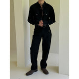 [SET UP ] コットンウエスタンシャツ (2色)