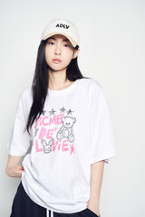 25SS PIG/BIO WASHED LEATHER PATCH BALL CAP YELLOW